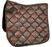 Chabraque HKM Allure VERT OLIVE, Taille Poney Dressage