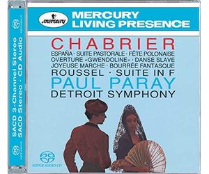 CHABRIER : Espana, Suite Pastorale, Ouverture de Gwendoline, Joyeuse Marche, Bourrée Fantasque etc / ROUSSEL : Suite en fa op. 33