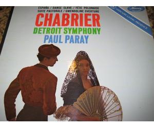 Chabrier: Paul Paray, Detroit Symphony [Espana, Danse Slave, Fete Polonaise, Suite Pastorale, Gwendoline Overture]