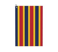 CHAbu Flag Of Tchad Serviette de golf en microfibre avec mousqueton Accessoires de golf ultra absorbants Séchage rapide Cadeau pour homme