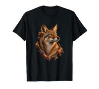 Chacal doré Parmi Les nœuds de minerai de cuivre T-Shirt