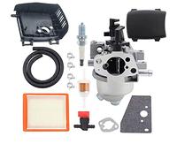 Chacarbtu XT-7 Carburateur 14 853 49-S pour tondeuse à gazon Husqvarna 6021P HU600F Kohler Courage XT675 XT650 XT6.5 XT6.75 149cc 173cc avec filtre à air 14-743-03-S Kit de couvercle de filtre à air