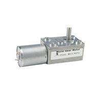 CHACNS 370WG Réducteur Moteur Électrique Autobloquant Réversible 24V DC 4RPM pour DIY Mini Moteur à engrenage