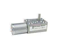 CHACNS 370WG Speed Reduction Motor 12V DC 25RPM Turbine Electric Gearbox Motor