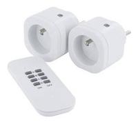 Chacon 54670 sans fil Set de prises Blanc G
