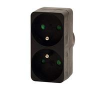 Biplite Domino noir - 2 x 16 A