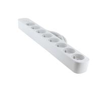 Chacon Bloc 8 x 16 A avec Interrupteur - Cable 1,5 m fiche Plate - 30% Plastique recyclé