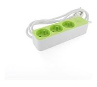 Bloc multiprise 3x16A 3G1.1,5mm² - 1,5 m - Vert - Chacon