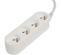 Chacon Bloc multiprise 4x16A 3500W câble 1,5 m Blanc