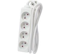 Chacon – Bloc multiprise 4x16 A – longueur 1,5 m – Blanc