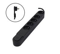 Multiprise Design 3x16 ou 5x16A - Blanc ou Noir - Chacon (Noir, 5x16)