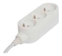 Chacon - Bloc multiprise Design 3x16A 1,5m - blanc G