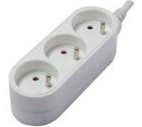 Chacon - Bloc multiprise Design 3x16A 1,5m - blanc G