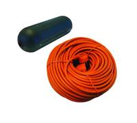 Chacon Boîtier étanche de Protection pour câbles + rallonge 1x16A 20m Orange