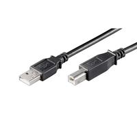 Goobay Câble USB A/B 2.0 Hi-Speed (Mâle/Mâle) – 5 m – Noir