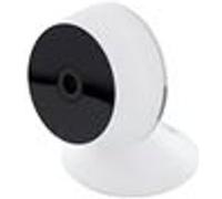 Chacon – Caméra de surveillance intérieure Wi‑Fi 1080p – Vision 90° – MicroSD 128 Go – Blanc/Noir