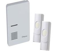 Chacon - Carillon sans fil + 2 boutons poussoirs G
