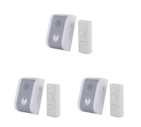 CHACON Carillon sans Fil sur Batterie 16 mélodies (Lot de 3)