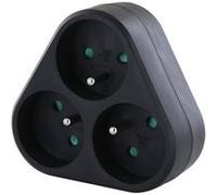Chacon - Domino 3x16A - Blanc Blanc