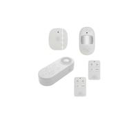 CHACON Kit Alarme sans Fil avec avertisseur Vocal 34034 Blanc
