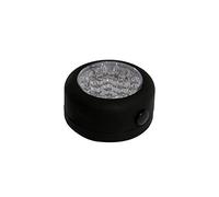 Chacon Lampe LED ronde magnétique – Classe A+ – Noir – 60 lm