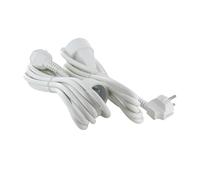 Chacon Lot 2 x Prolongateur HO5VVF 3 x 1,5mm2-3 m - Blanc (FR)