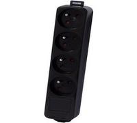 Chacon Multiprise 4x16A sans cordon – Noir