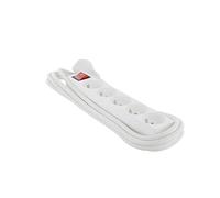 CHACON multiprise avec Interrupteur, 5 x 16 A - 3m - Blanc