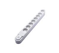 CHACON Multiprise Bloc Design - 8 x 16A - 1,5 m - Avec interrupteur - Blanc