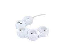 Chacon Multiprise Snake - 3 x 16 A +2 x USB - 1.5 m - FR