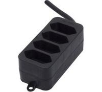 Chacon - Multiprise type EUR 4x2,5A - 1,5 m - Noir Noir