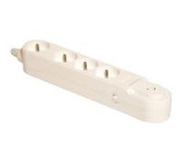 Bloc multiprise 4x16A 1,5m - Blanc - Chacon