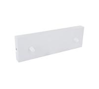 Chacon Pavillon rectangulaire métallique - Blanc