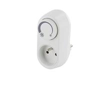 CHACON Prise dimmer - Blanc compatible LED dimmable