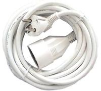CHACON Prolongateur HO5VVF 3 x 1,5 mm²- 10 m - Blanc