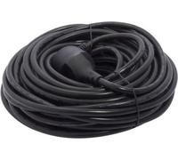 CHACON Prolongateur HO5VVF 3 x 1,5 mm² 20 m - Noir