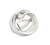 CHACON Prolongateur HO5VVF 3 x 1.5 mm2- 10 m - Blanc