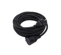 CHACON Prolongateur HO7RN-F 3 x 1,5 mm² - 10 m - Noir