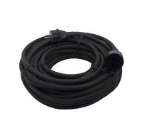 CHACON Prolongateur extérieur étanche HO7RN-F 3 x 2,5mm² - 20 m - Noir