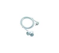 Chacon – Prolongateur HO5VVF 3g1.5 – Double tête 3m – Blanc