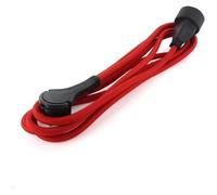 CHACON Prolongateur textile 3m 3x1,5m2 textile cable &noire fiche plate Rouge