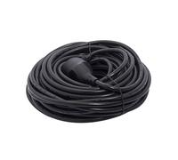 CHACON Rallonge électrique 20 m HO5VVF 3x1,5 mm2 noir