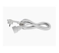Rallonge avec Fiche Plate Blanc - 5m
