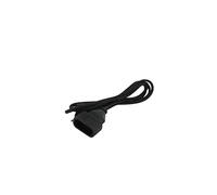 CHACON Rallonge électrique Textile 1.5m - Noir