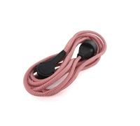 Chacon Rallonge Textile fiche Plate 3m Prise Terre Blanc et Rouge.