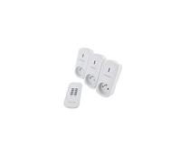 CHACON Set de 3 prises On/Off+ Télécommande 2000W - FR Blanc G