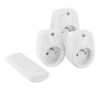 CHACON Set de 3 prises On/Off+ Télécommande 3680 W - FR
