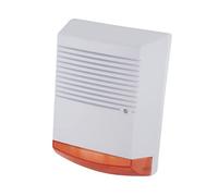 Sirène d'alarme factice avec LED rouge clignotante