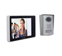 CHACON Visiophone Filaire 2 Fils 7'' - Noir