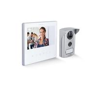 CHACON Visiophone Filaire Ultra Fin 7'' IP44 Blanc